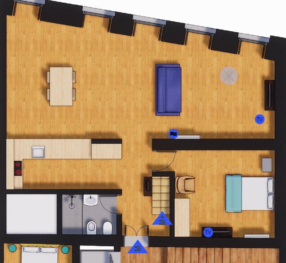 Apa M - Loft Guesthouse Jardim Das Maes Charming Візеу Екстер'єр фото